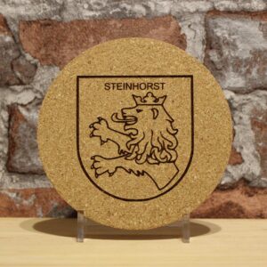 Kork Untersetzer 10cm - Steinhorst
