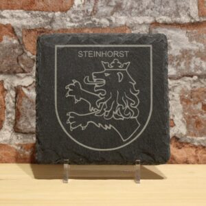 Schiefer Untersetzer 10x10 - Steinhorst