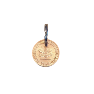 1 Pfennig BRD Schlüsselanhänger - 1968