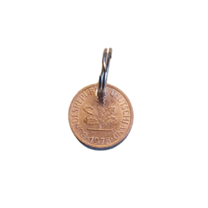1 Pfennig BRD Schlüsselanhänger - 1975
