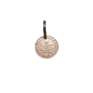 1 Pfennig BRD Schlüsselanhänger - 1948