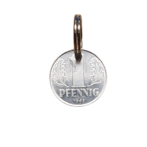 1 Pfennig DDR Schlüsselanhänger - 1963