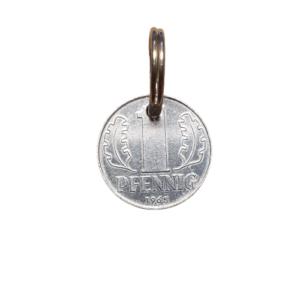 1 Pfennig DDR Schlüsselanhänger - 1965