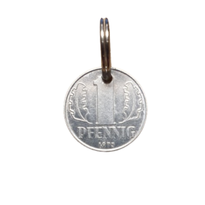 1 Pfennig DDR Schlüsselanhänger - 1973