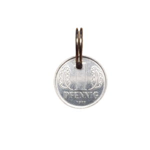 1 Pfennig DDR Schlüsselanhänger - 1977