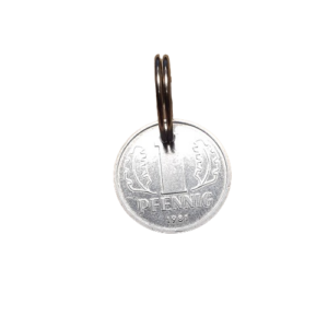 1 Pfennig DDR Schlüsselanhänger - 1981