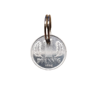1 Pfennig DDR Schlüsselanhänger - 1982