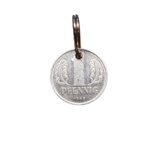 1 Pfennig DDR Schlüsselanhänger - 1983