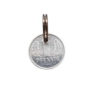 1 Pfennig DDR Schlüsselanhänger - 1986